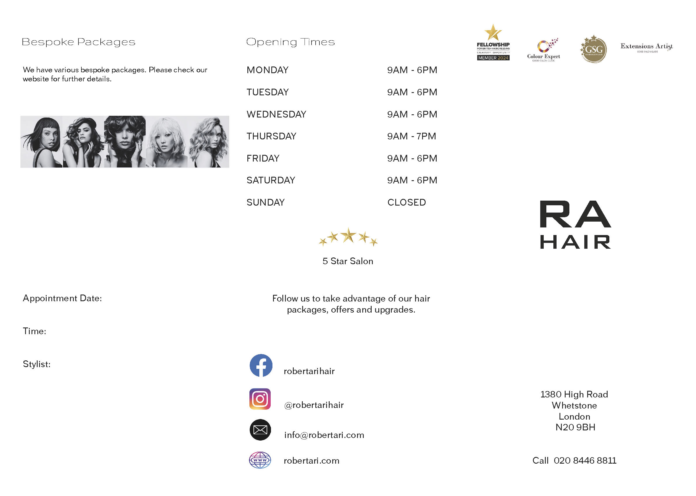 Whetstone Hairdressers